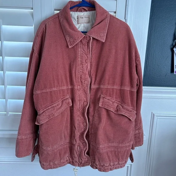 We The Free Corduroy Slouchy Coat - Picture 3 of 10